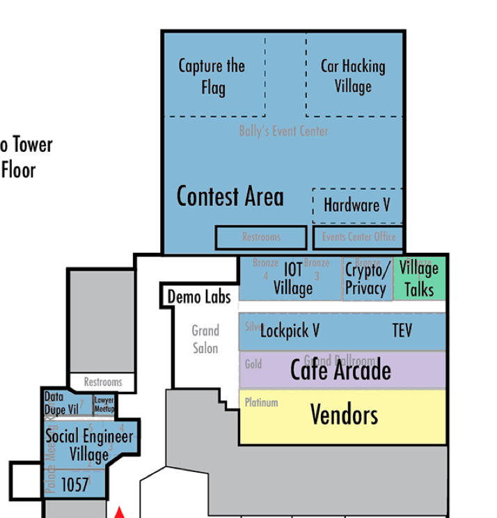 DEF CON 24 Map